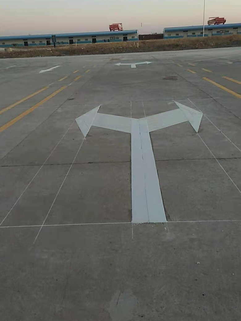 厂区标线施工